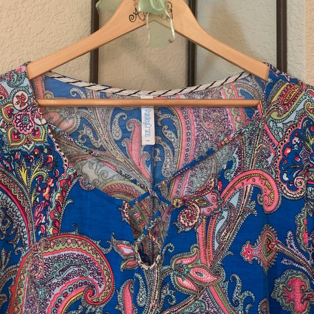 Paisley Grace pullover dress